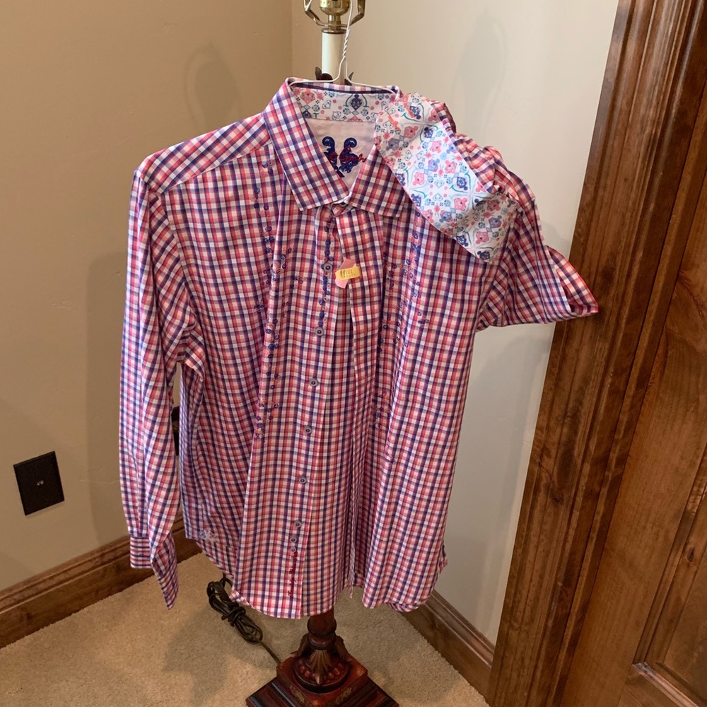 Robert Graham Dress shirt button up